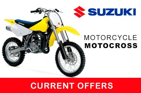 You are currently viewing Suzuki Motorcycle: Motocross Special Offers – Dirt Bikes