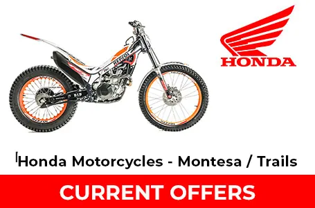You are currently viewing Honda Motorcycles: Montesa / Trials – Current Offers – Cruiser/V-Twin